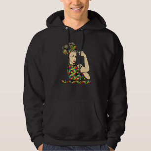 Autism Mum Life Strong Girls Motheru2019s Day Auti Hoodie