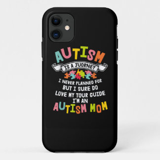 Autism Mum Matching Family Autism Awareness Gifts iPhone 11 Case