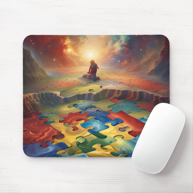 Autism Mum Mousepad (With Mouse)