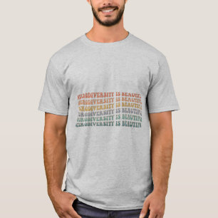 Autism mum Rainbow Neurodiversity is beautifulNeur T-Shirt