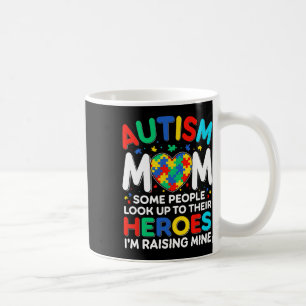 Autism Mum Raising Heros Autism Awareness Be Kind Coffee Mug
