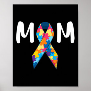 Autism Mum Support Awareness Autistic Parents Gift Poster