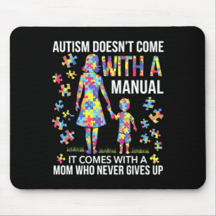 Autism Mum Support For Strong Mothers Mouse Pad