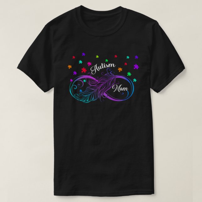 autism mum T-Shirt (Design Front)