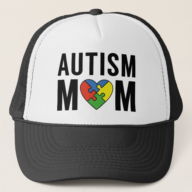 Autism Mum Trucker Hat (Front)