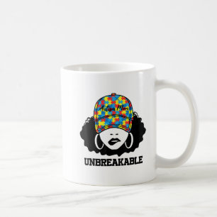 Autism Mum Unbreakable Autism Awareness Mum Mother Coffee Mug