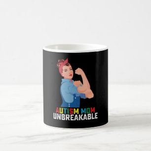 Autism Mum Unbreakable Proud Autistic Family Coffee Mug