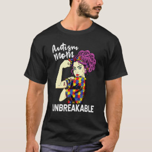 Autism Mum Unbreakable Shirt Autism Awareness 2