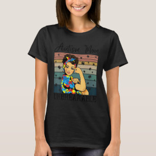 Autism Mum Unbreakable T Shirt Autism Awareness  
