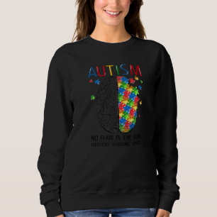 Autism No Flaw In The Code Autistic Brain Autism A Sweatshirt