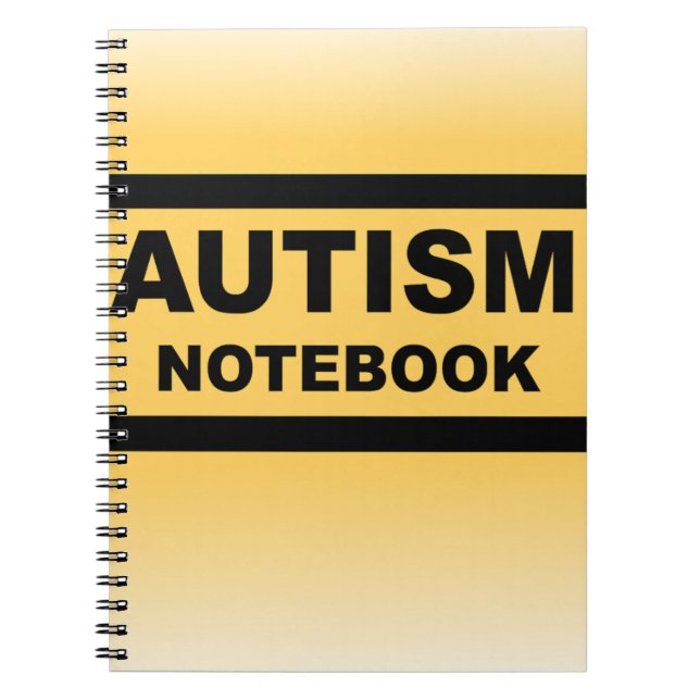 Autism Notebook A Neurodivergent Journal (Front)