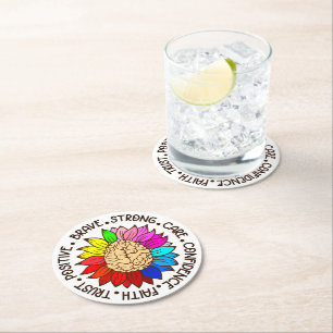Autism Paper Coaster