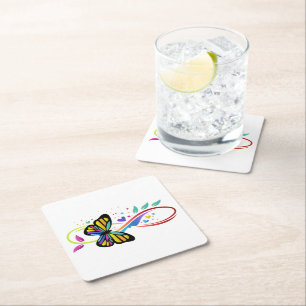 Autism Paper Coaster