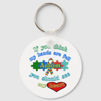 Autism Parent Key Ring
