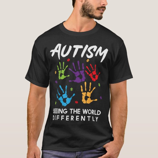 Autism Patience I Have Autism Gift Autistic  T-Shirt (Front)
