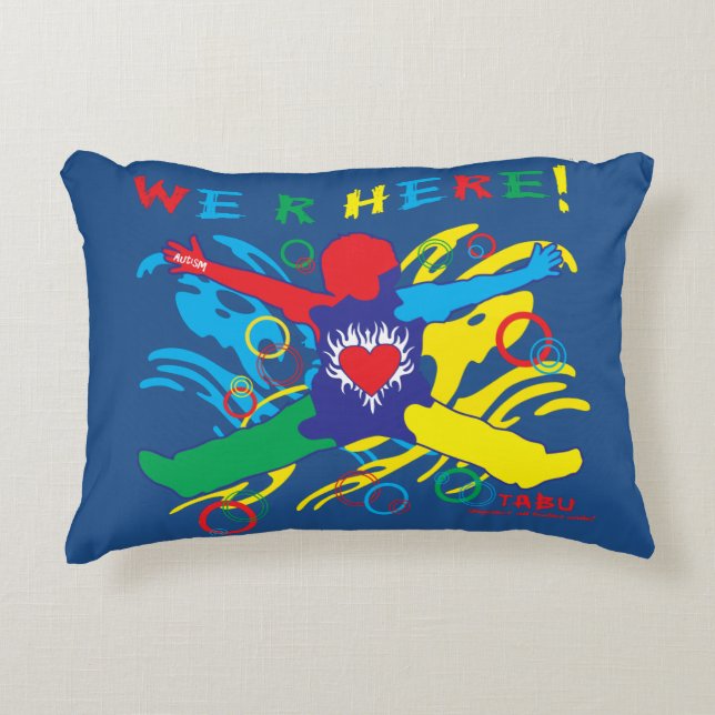 Autism pillow (Front)