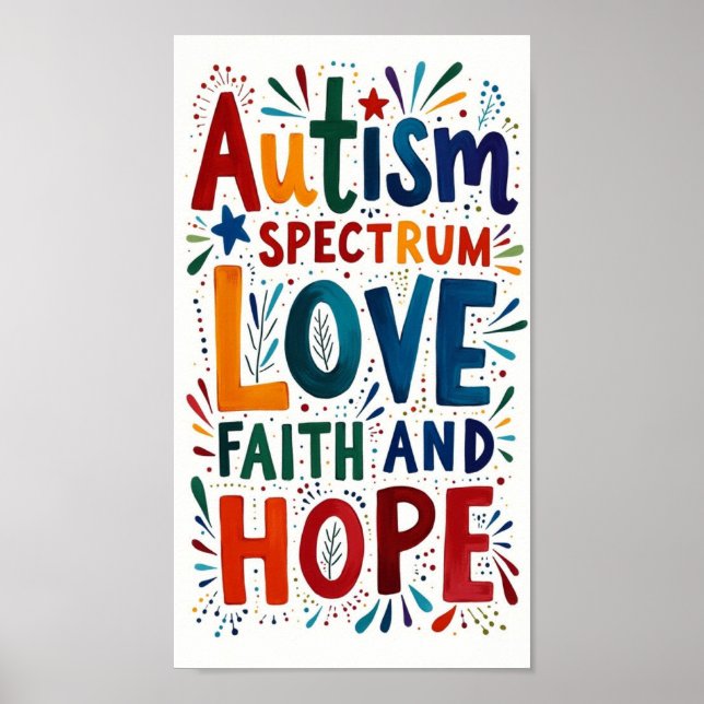 Autism Poster (Front)