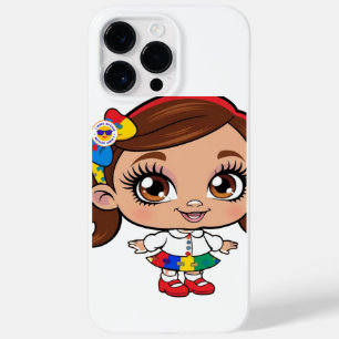 "Autism Pride: A Little Girl's Joyful Case-Mate iPhone 14 Pro Max Case