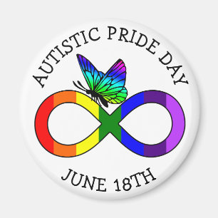 Autism Pride Day June 18th Magnet