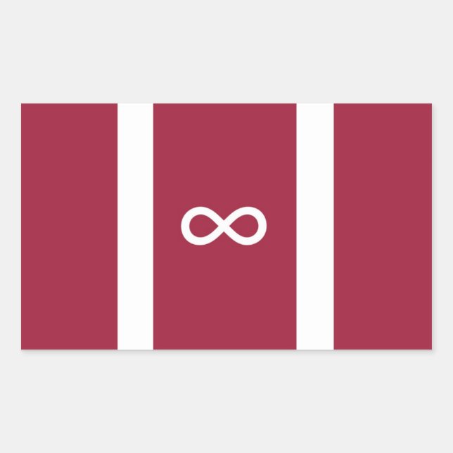 Autism Pride Flag Rectangular Sticker (Front)