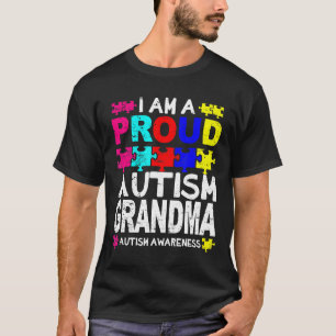 Autism-Proud Autism Grandma Tee Autism Awareness 