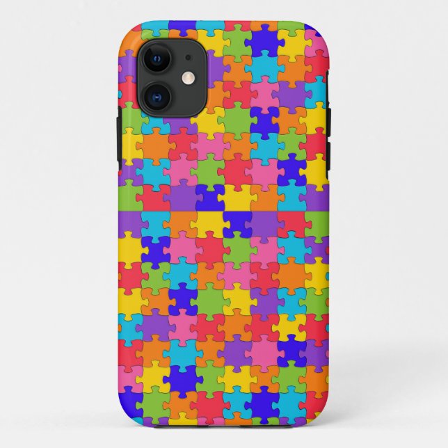 autism puzzle Case-Mate iPhone case (Back)