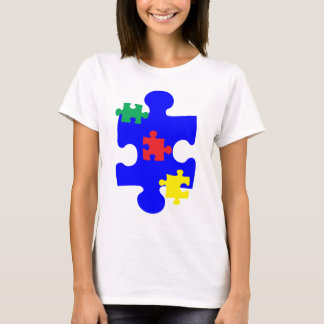 Autism Puzzle Piece Awarness T-Shirt