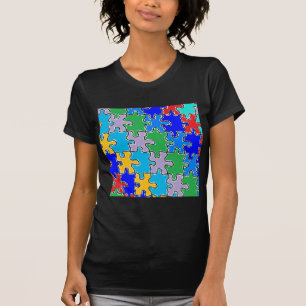 autism puzzle pieces 41 T-Shirt