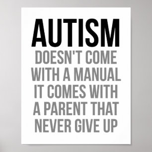Autism Quotes Poster