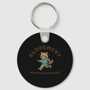 Autism Racoon Funny Elopement The Unexpected Key Ring