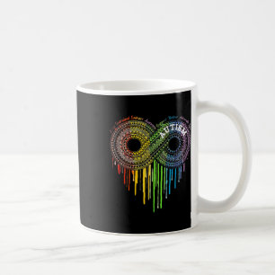 Autism Rainbow Infinity Symbol Asd Awareness Coffee Mug