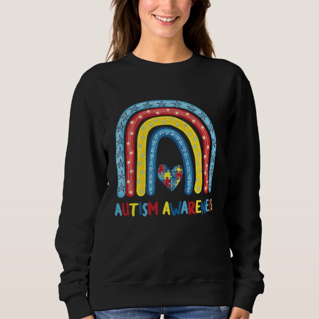 Autism Rainbow Sweatshirt (Front)
