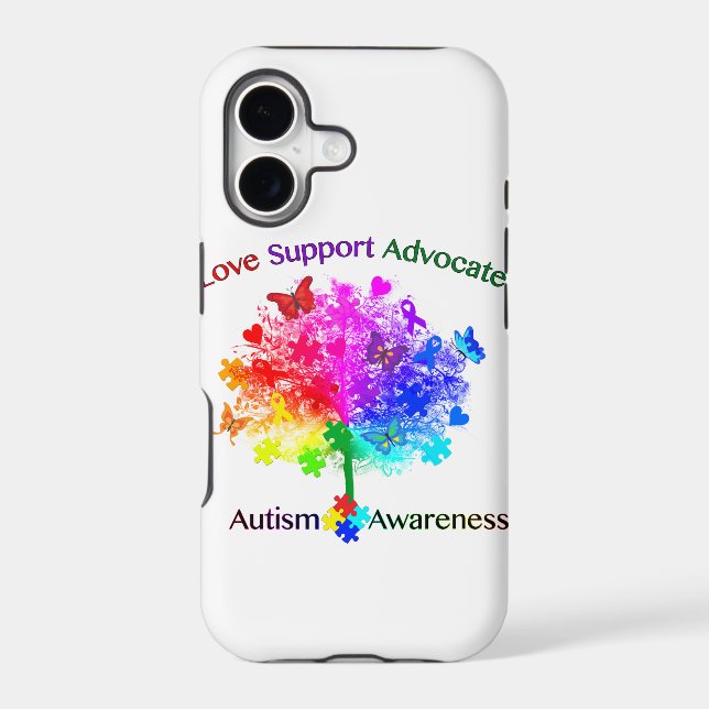 Autism Rainbow Tree (Back)