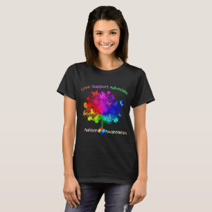 Autism Rainbow Tree T-Shirt