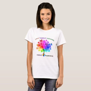 Autism Rainbow Tree T-Shirt