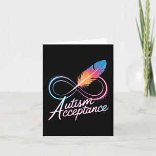Autism Red Instead Card