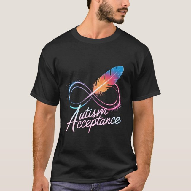 Autism Red Instead  T-Shirt (Front)