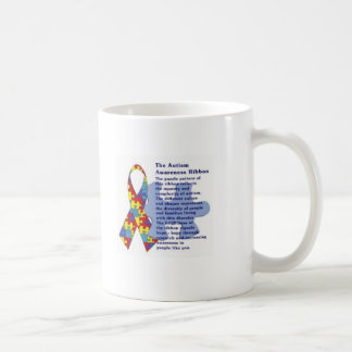 Autism ribbon story mug
