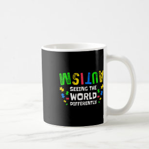 Autism Seeing The World Differently Neurodiversity Coffee Mug