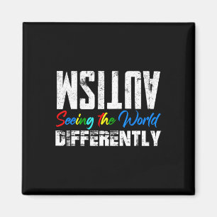 Autism Seeing The World Differently Neurodiversity Magnet