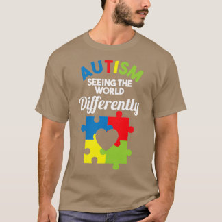 Autism Seeing The World Differently T-Shirt
