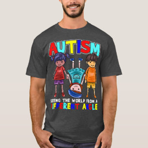 Autism Seeing the World from a Different Angle T-Shirt
