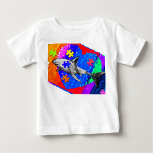 Autism Shark Baby T-Shirt
