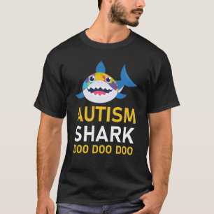 Autism Shark doo doo doo T-Shirt
