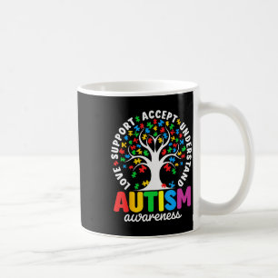 Autism Shirt Love Accept Support Autistic Autism A Coffee Mug