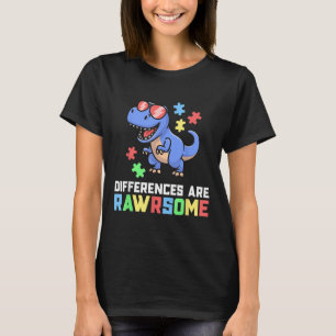 Autism Shirts For Boys Dinosaur Trex Awareness Puz