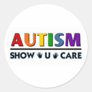 Autism show u care sticker