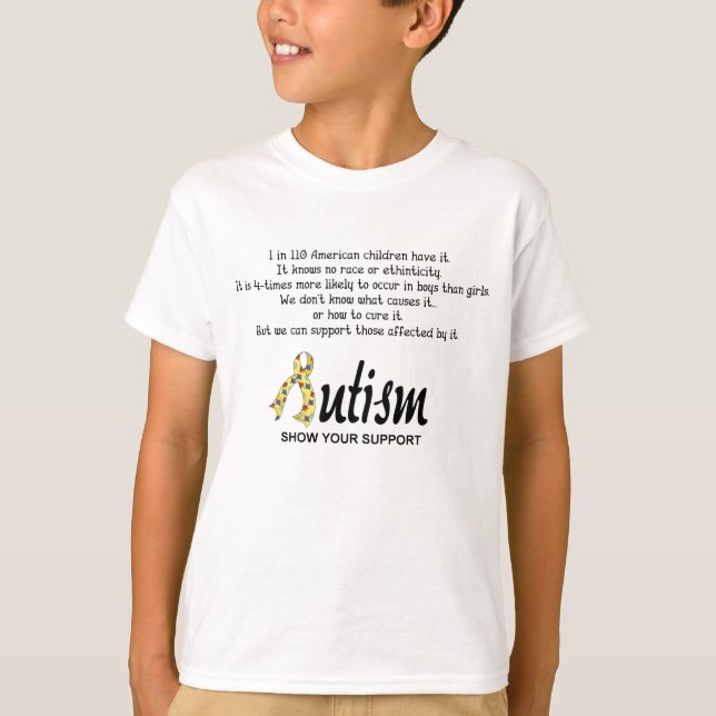 Autism Show Your Support Shirt (Front)
