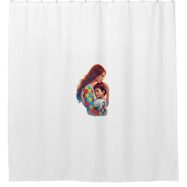 Autism Shower Curtain (Front)