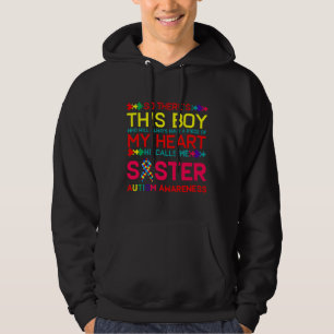 Autism Sister Autism Awareness Day Hoodie